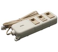 FEB 1941 Multipla 3 Prese Adsl, Avorio