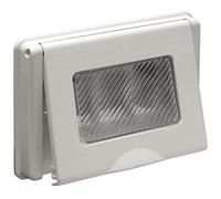 FEB 2806/WH Placca Autoportante con Portello Mobile Ip55, Bianco