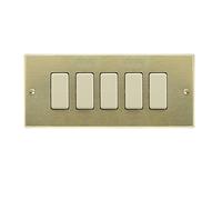 FEB ELETTRICA FEB 2505 PLACCA 5F ALLUMINIO