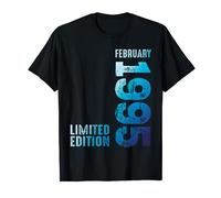 Febbraio 1995 Anno 1995 Retro 1995 Vintage Edizione 1995 Maglietta