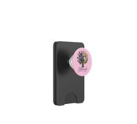 Febbraio Nascita Fiore Viola e Primula Floreale Compleanno PopSockets PopWallet per MagSafe
