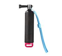 Febbya Galleggiante,Impugnatura Bastone Galleggiante Action Cam Handle Mount Grip per Hero 5/3 4 Session 3 Panasonic Lumix Nikon con Regolabile Cinturino Vite 78cm Nero
