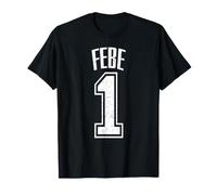 FEBE 1 Fan Sport Graphic Uomo Donna Maglietta