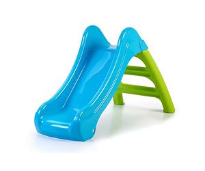 FEBER - First Slide, scivolo piccolo e colorato, 2 in 1, con innesto per la canna dell'acqua, per bambini e bambine da 1 anno in su, Famosa (FEB04000)