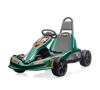 FEBER - GO Kart 12V, Kart per bambini Formula 1, Verde, Stile Sportivo, con 2 Marce e Velocità tra 3 e 5 km/h, per bambini/e da 3 a 5 Anni, Famosa (FEN15000)