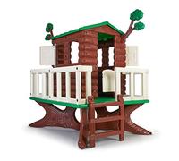 FEBER - House on The Tree, Casetta per bambini da giardino, casetta a forma di albero con cui giocare, con balconcino ideale per bambini dai 3 anni in su Famosa,(800013533)