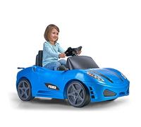 FEBER - My Hybrid Car 2x1, auto con batteria da 12 volt e a pedali, con 3 direzioni, comoda, stabile e sicura per i bambini/e dai 3 anni, Famosa 800013220