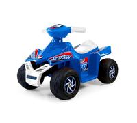 FEBER - Quad CE-Blue 6V, auto elettrica per ragazzi e ragazze da 18 mesi a 3 anni, con acceleratore, ruote grandi per stabilità, fino a 40 min di batteria, caricatore incluso, famoso (FEN53000)