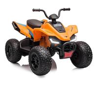 Feber Quad McLaren MCL35 Livree JL 212, Auto per bambini 12V con luci LED Colore