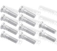 FEBEST Bullone ruota 0284-001-PCS10 NISSAN,INFINITI,Qashqai / Qashqai +2 I (J10, NJ10),Qashqai II (J11, J11_),MICRA III (K12),JUKE (F15)