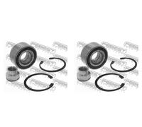 FEBEST 2x Cuscinetto Ruota Mozzo Asse Ant. per Opel Corsa D S07 X15 M13 X01