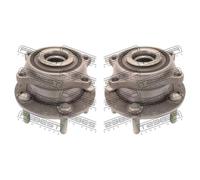 FEBEST 2x Cuscinetto Ruota Mozzo Posteriore per Kia Sorento III Hyundai Santa Fé