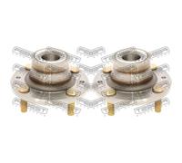 FEBEST 2X Mozzo Ruota Set Cuscinetti Posteriore Adatto Per Mitsubishi Carisma DA
