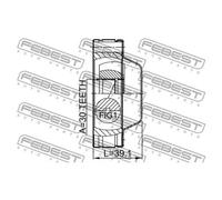 FEBEST Giunto Albero Di Trasmissione Anteriore Per Opel Mokka/Mokka X J13