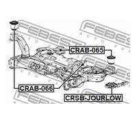 FEBEST Supporto Corpo Assale Posteriore Per Chrysler Sebring Cabriolet JS Dodge