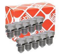 Febi 10 x 48871 Tappo Scarico Olio per Audi A4 Q3 Seat Skoda Fabia VW Golf