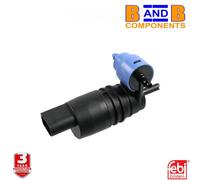 FEBI 105954 POMPA FLUIDO LAVATRICE DOPPIO 2 CONNETTORI OPEL VAUXHALL...