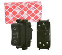 FEBI BILSTEIN Interruttore, Alzacristallo febi Plus 18307 MERCEDES-BENZ,Tre volumi (W124),190 (W201),Classe G SUV (W463),Classe E Sedan (W124)