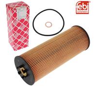 febi bilstein 22536 filtro olio con anelli tenuta | AUDI, SKODA, VW