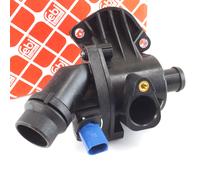 Febi Alloggio Termostato Liquido Refrigerante per Audi A4 B6 B7 A6 C5 VW Passat