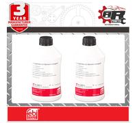 Febi Atf Servosterzo Fluido Olio - 1L - Dexron II, MB236.3, TEML03D x2