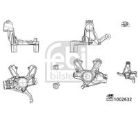 FEBI BILSTEIN 1002632 Fuso a snodo, Sospensione ruota per AUDI,SEAT,SKODA,VW
