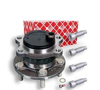 Febi Bilstein 102496 Cuscinetto Ruota Kit con mozzo ruota, absimpuls anello e coltivazione materiale