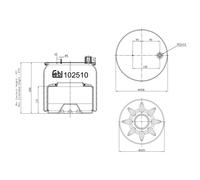 FEBI BILSTEIN 102510 Soffietto, Sospensione pneumatica
