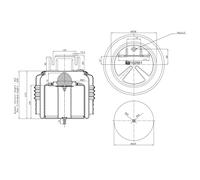 FEBI BILSTEIN 102551 Soffietto, Sospensione pneumatica