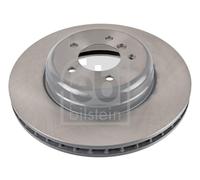 Disco freno Assale anteriore ventilazione interna 105719 FEBI BILSTEIN per BMW 6