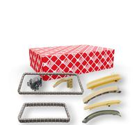 febi bilstein 106146 - Set catena di distribuzione con guide scorrevoli e tendicatena, 1 pezzo