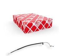 FEBI BILSTEIN Cavo freno a mano 106233 centro posteriore sinistro per Mercedes-Benz CLS Classe E