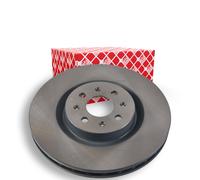 2x Disco freno Assale anteriore ventilazione interna 106491 FEBI BILSTEIN