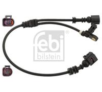 FEBI BILSTEIN Sensore ABS 106909 Assale anteriore Sx/Dx 504 mm