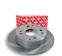 2x Disco freno Assale posteriore pieno 10773 FEBI BILSTEIN per ROVER HONDA