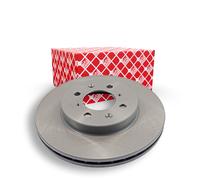 2x Disco freno Assale anteriore ventilazione interna 108500 FEBI BILSTEIN