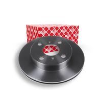 2x Disco freno Assale anteriore ventilazione interna 108671 FEBI BILSTEIN