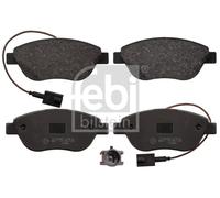 FEBI BILSTEIN 116057 Kit pastiglie freno, Freno a disco per ABARTH,FIAT,OPEL,VAU