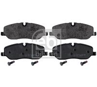 FEBI BILSTEIN 116119 Kit pastiglie freno, Freno a disco per LAND ROVER
