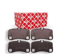 febi bilstein 116175 pastiglie freno (posteriore) - set di 4 pastiglie disco |