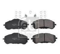 FEBI BILSTEIN 116241 Kit pastiglie freno, Freno a disco per CITROËN,OPEL,PEUGEOT