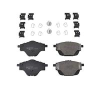 febi bilstein 116242 - Kit pastiglie freno con materiale di montaggio, 1 pezzo