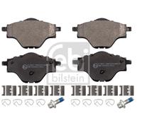 FEBI BILSTEIN 116242 Kit pastiglie freno, Freno a disco per CITROËN,DS,OPEL,PEUG