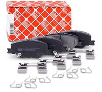 Febi bilstein 116247 - Kit pastiglie freno con materiale di montaggio, 1 pezzo