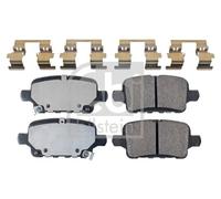 FEBI BILSTEIN 116249 KIT PASTIGLIE FRENO, FRENO A DISCO