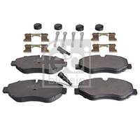 FEBI BILSTEIN 116256 Kit pastiglie freno, Freno a disco per NISSAN