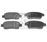 FEBI BILSTEIN 116271 Kit pastiglie freno, Freno a disco per TOYOTA