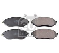 FEBI BILSTEIN 116286 Kit pastiglie freno, Freno a disco per FIAT,NISSAN,OPEL,REN