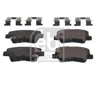 FEBI BILSTEIN 116289 Kit pastiglie freno, Freno a disco per HYUNDAI,KIA,SSANGYON