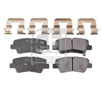 FEBI BILSTEIN 116294 Kit pastiglie freno, Freno a disco per HYUNDAI